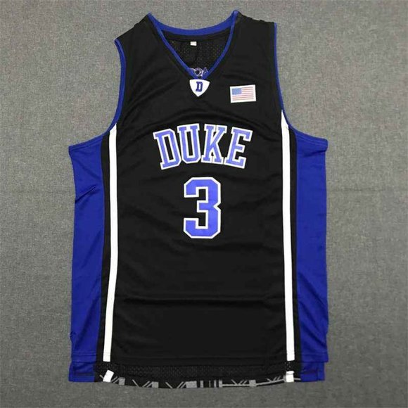 NBA Grayson Allen Elite Duke Blue Devils #3 Jersey Black - Picture 1 of 5